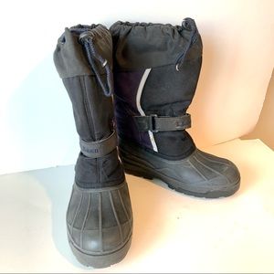 Kid’s L.L. BEAN Unisex Northwoods Waterproof Snow/Rain Boots—SZ. 4